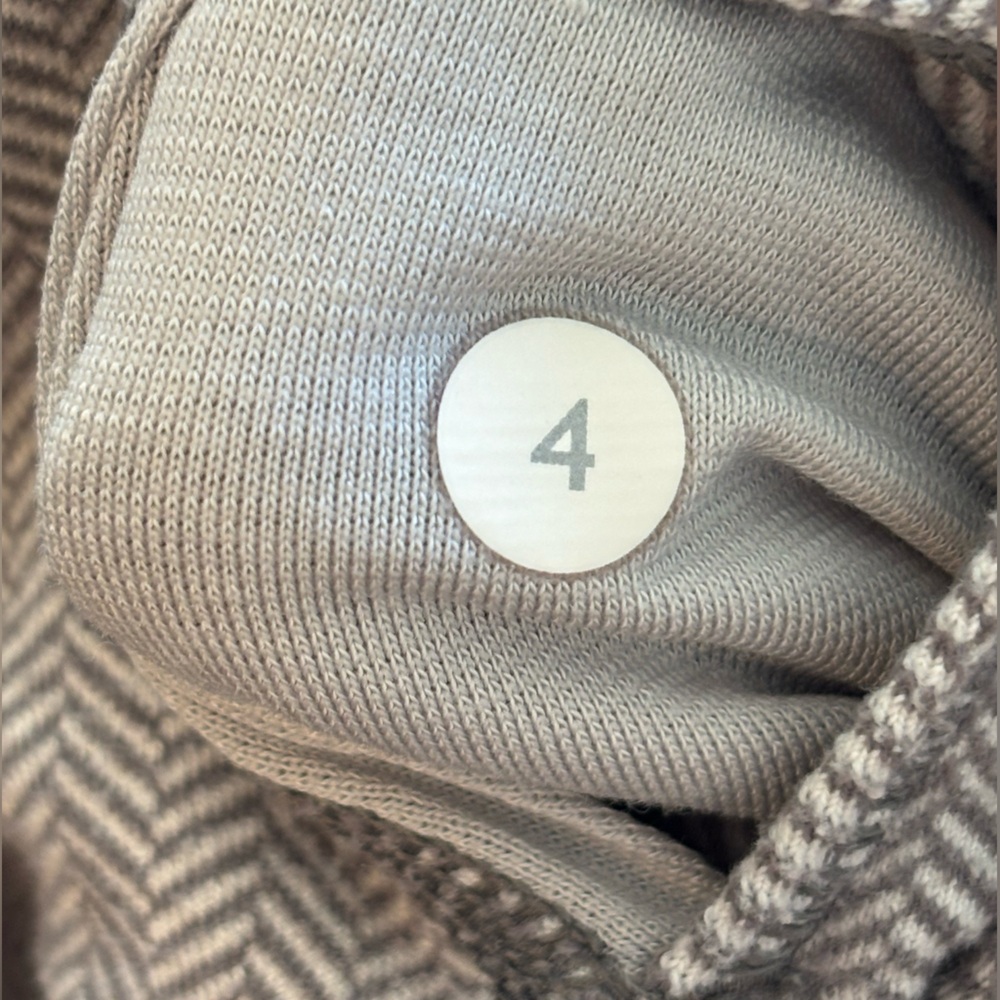 Lululemon High Times Pant Heathered Herringbone Size 4 - Picture 6 of 9